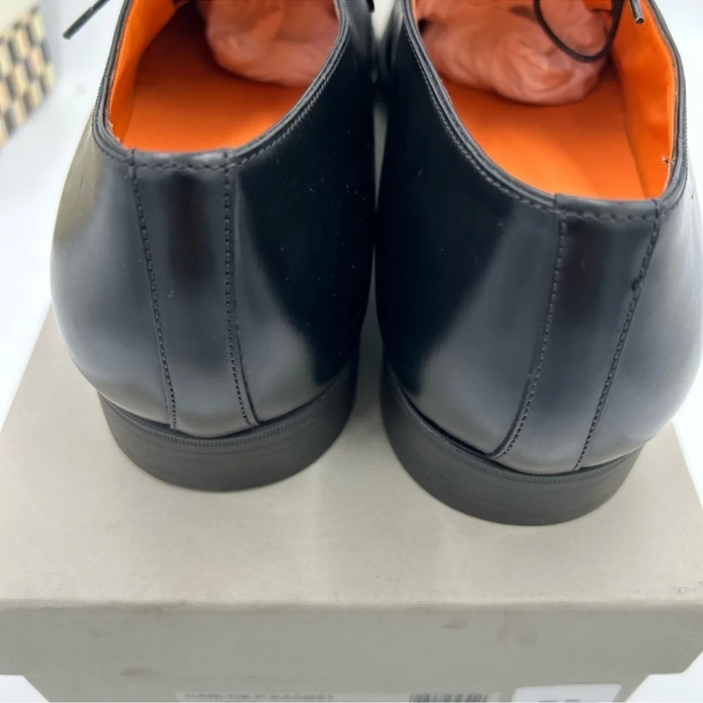 Men’s Santoni, shiny leather dress Oxford size 12 made in Italy